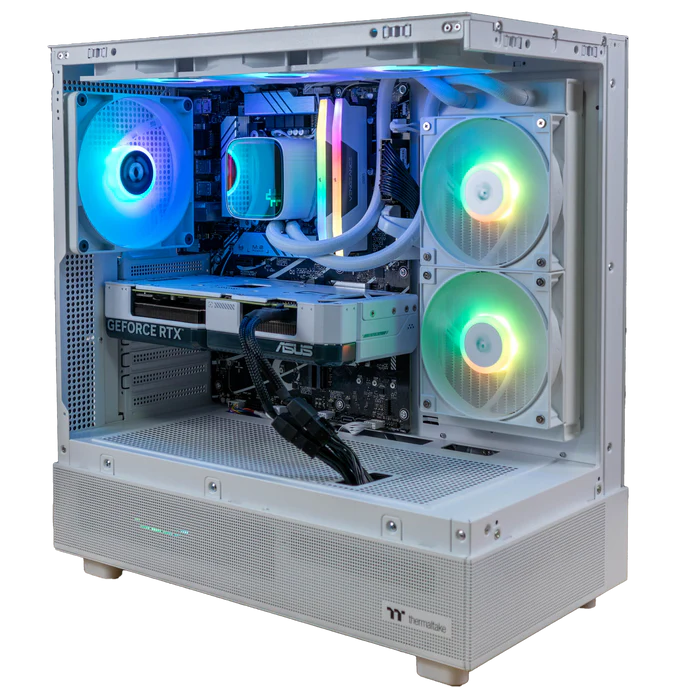 White Gaming PC -| Core i7 12700KF | RTX 5070ti 16GB | 1TB SSD | 32 GB DDR5 RAM